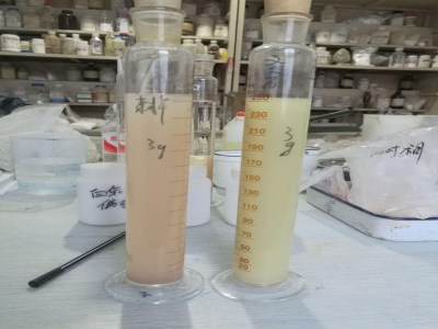 膨潤(rùn)土膨潤(rùn)值測(cè)定中